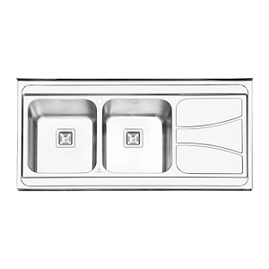 سینک ظرفشویی رو کار چپ مدل PS-1112 پرنیان PARNIAN STEEL 
